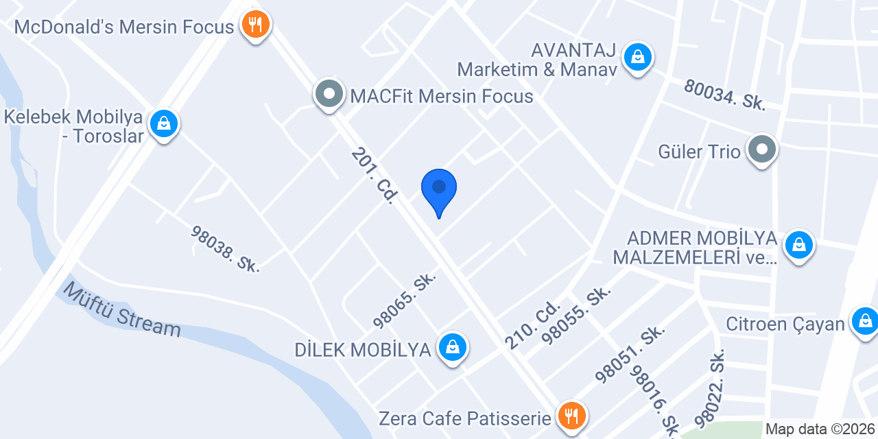 Volgiz Mobilya konumu