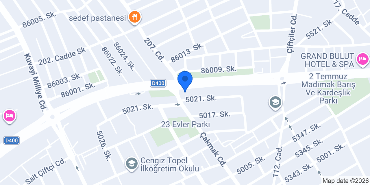 Continental - Koç Kardeşler konumu