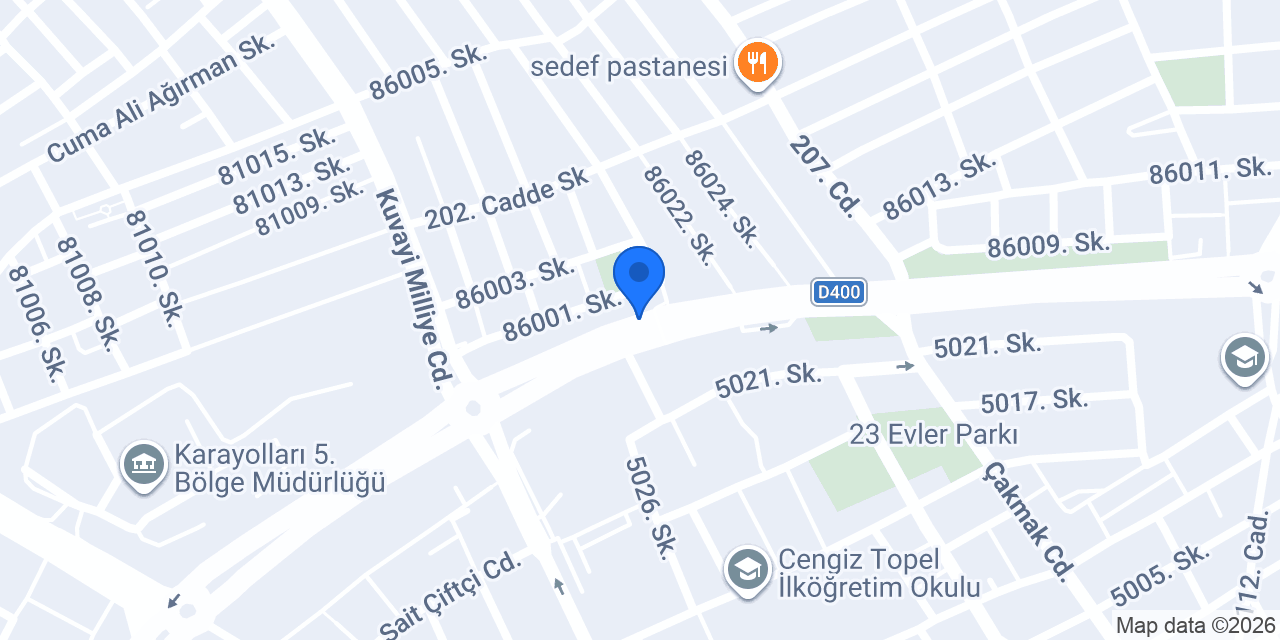 AKIŞ MOTOR konumu