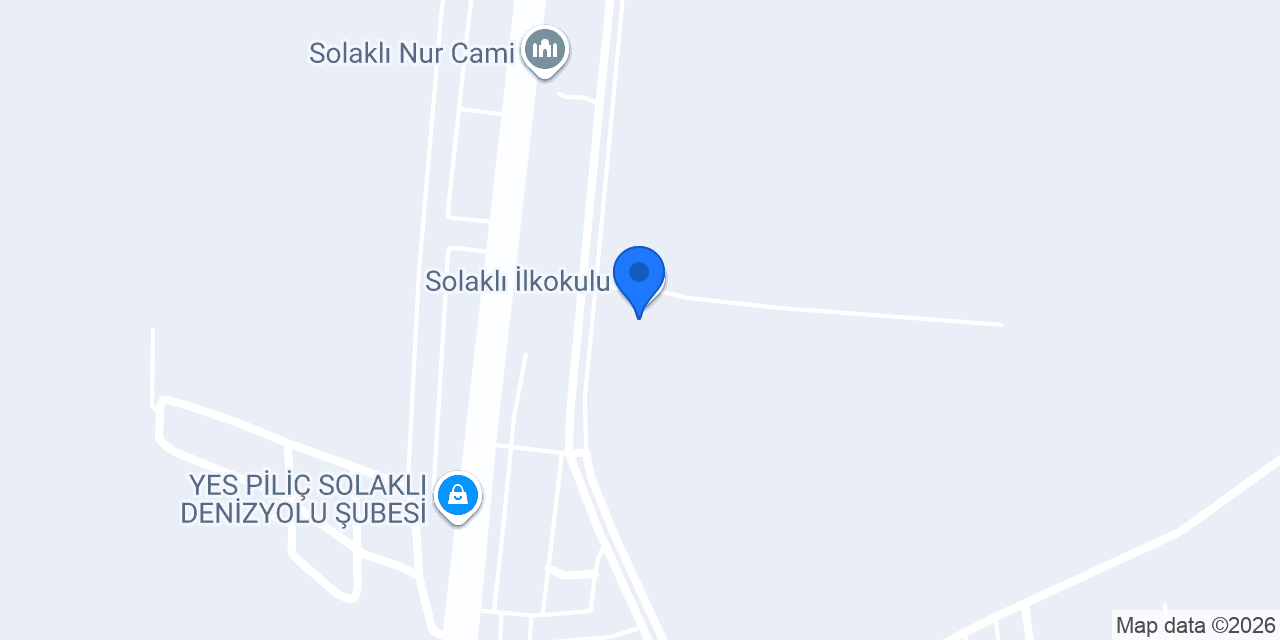 Solaklı İlkokulu konumu