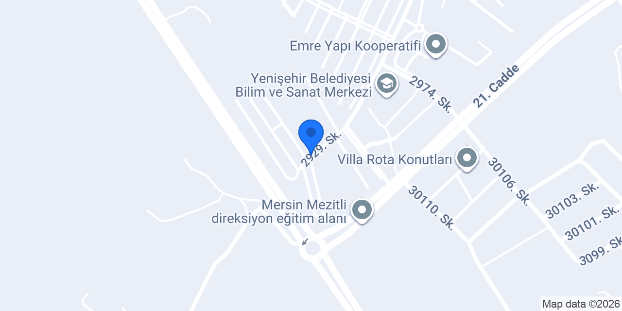 GELSİN ustası konumu