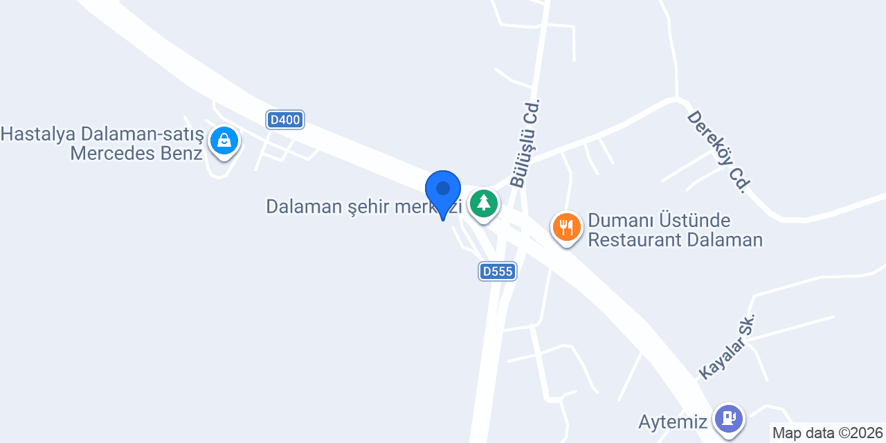 Dalaman 2 Nolu Aile Sağlığı Merkezi konumu