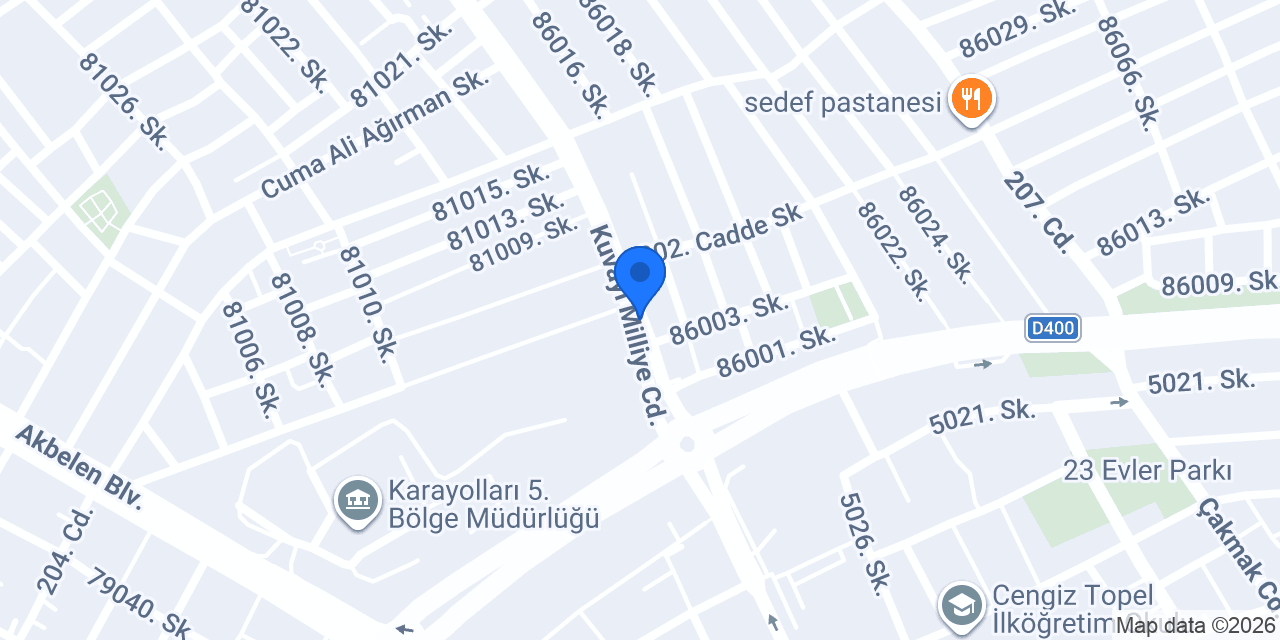 Stüdyo Tuna konumu