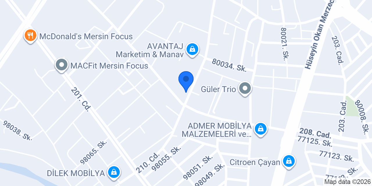 KUAFÖR İLHAN konumu