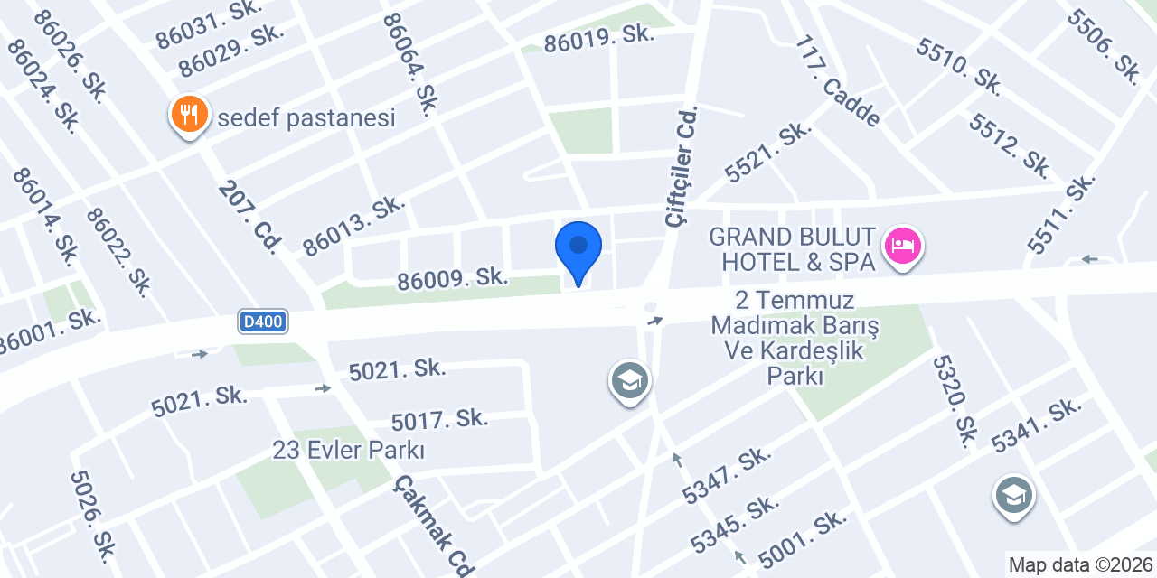 Ömer Dayının Yeri konumu