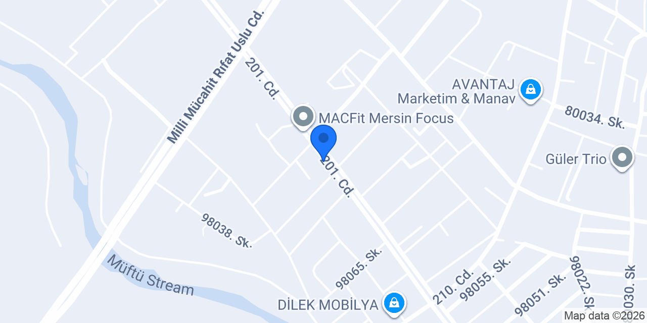 Özden Otomotiv konumu