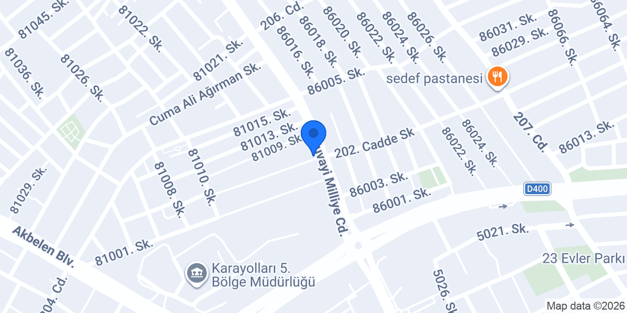 MARS BİLGİSAYAR konumu