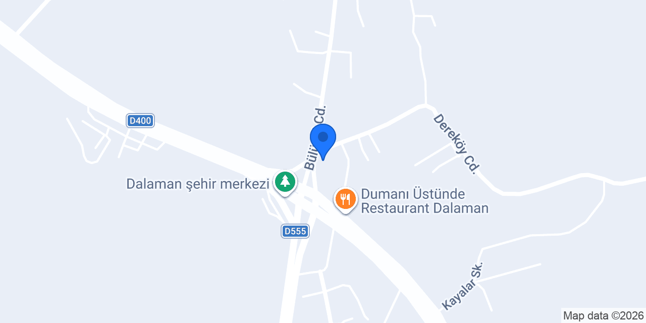 DALAMAN AKAR VİNÇ konumu