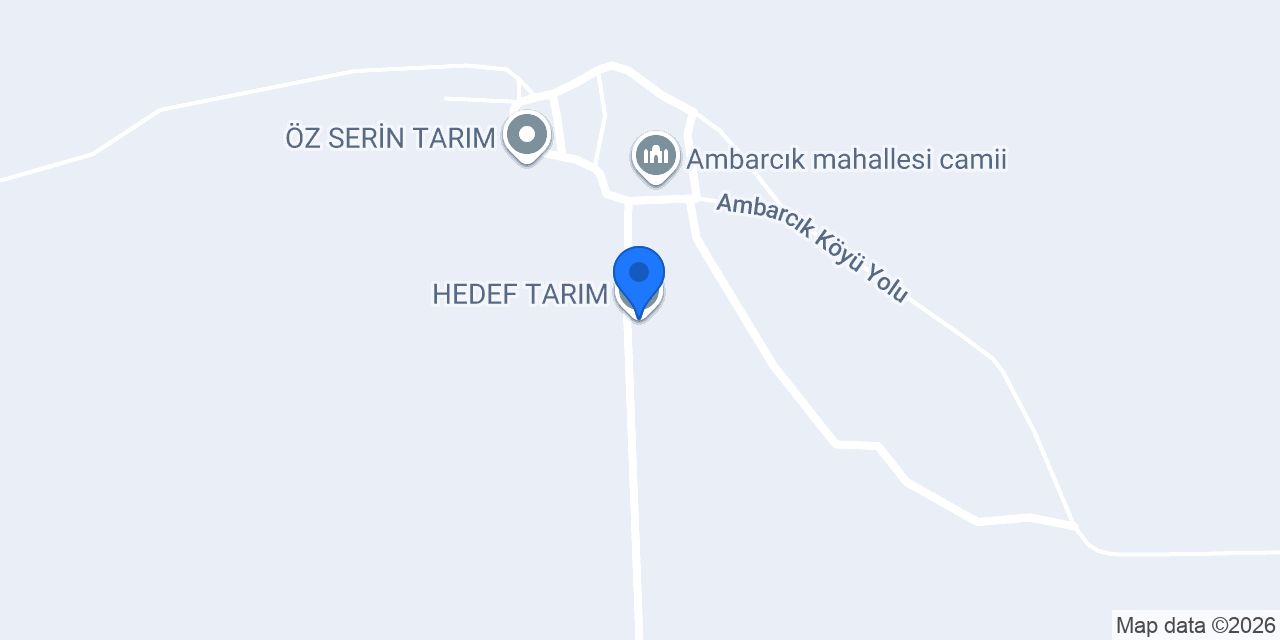 HEDEF TARIM konumu