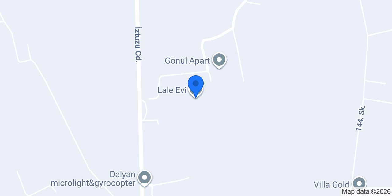 Lale Evi konumu