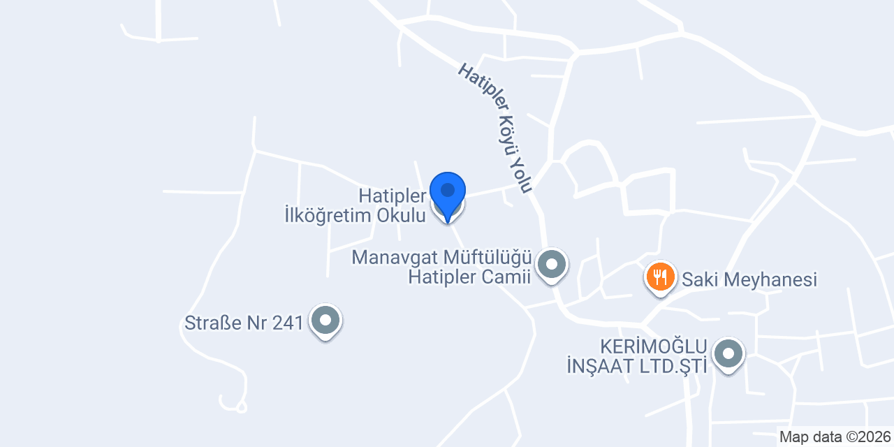 Hatipler İlköğretim Okulu konumu
