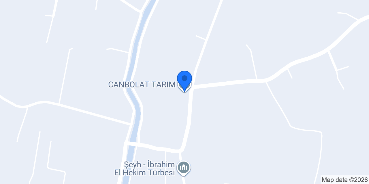 CANBOLAT TARIM konumu