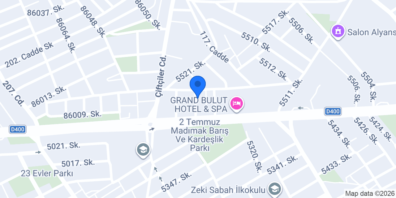 Mersin Oto Kiralama konumu