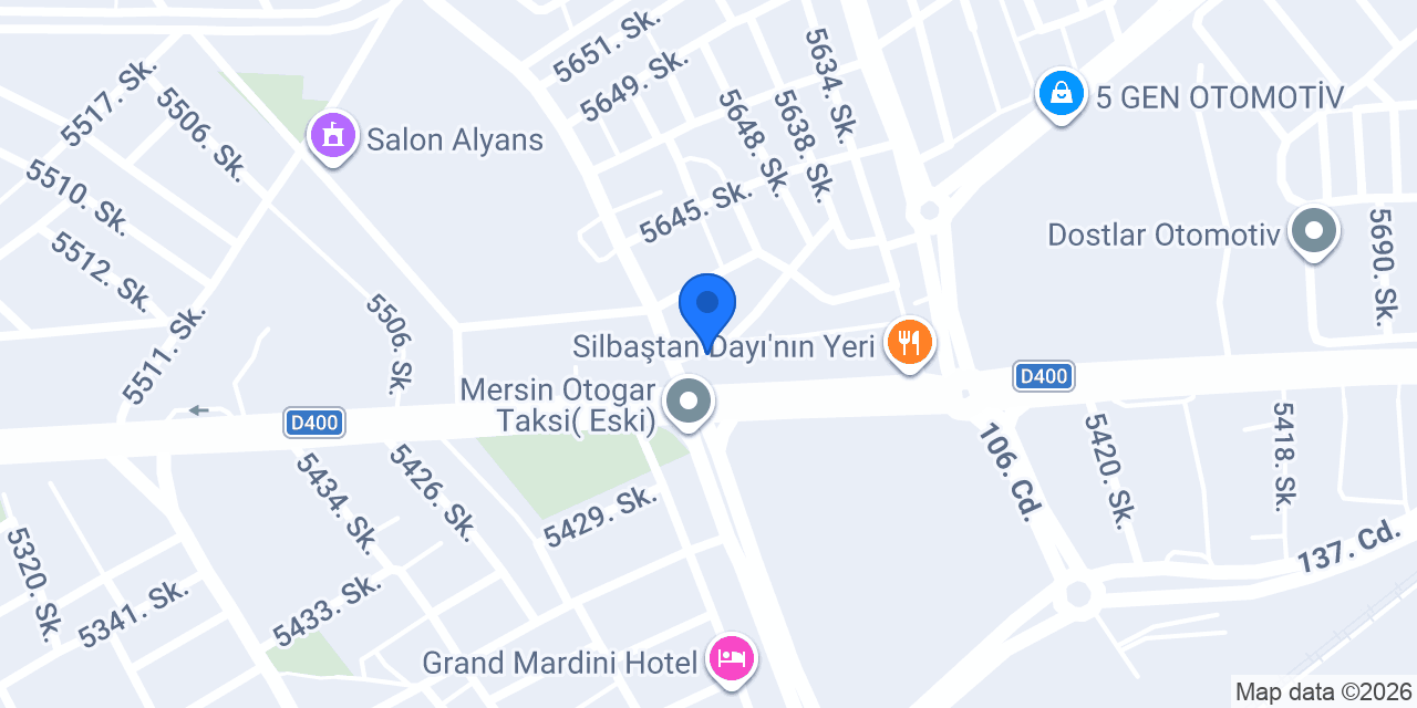 Bilcem Otomotiv Özel Servis konumu