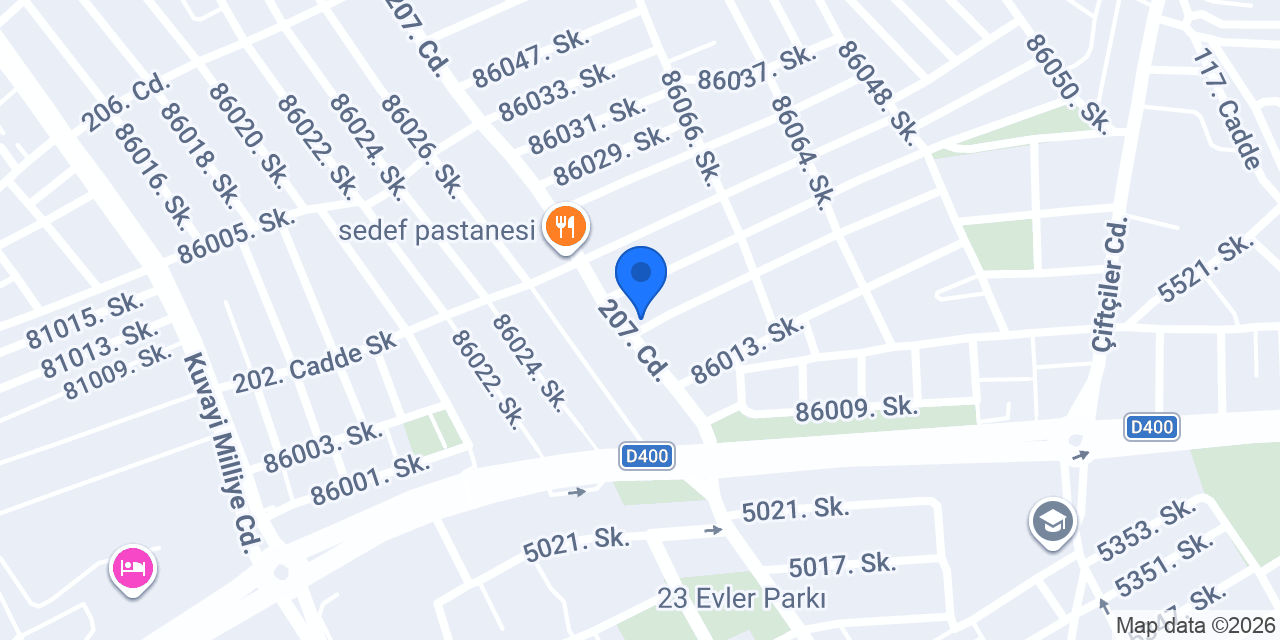 HiLAL FIRINI (Ekmek ve Unlu Mamüller) konumu