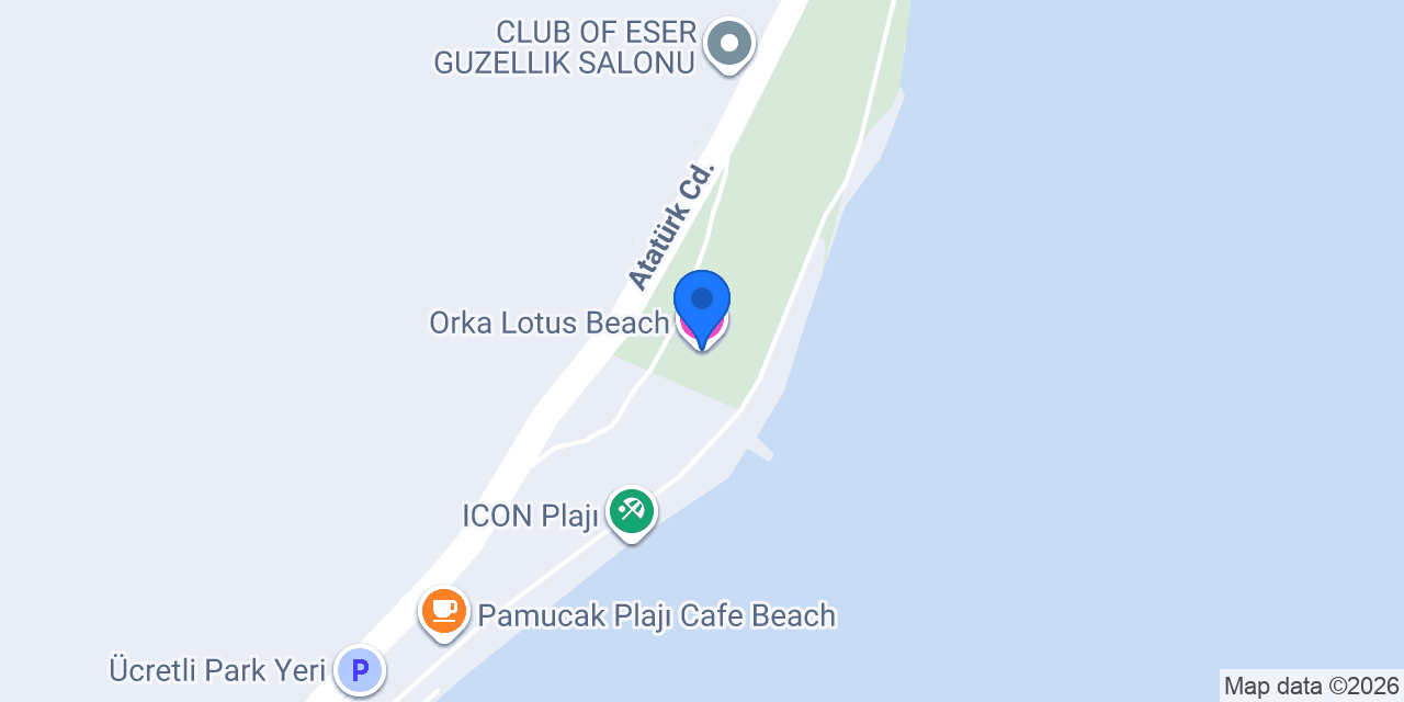Orka Lotus Beach konumu