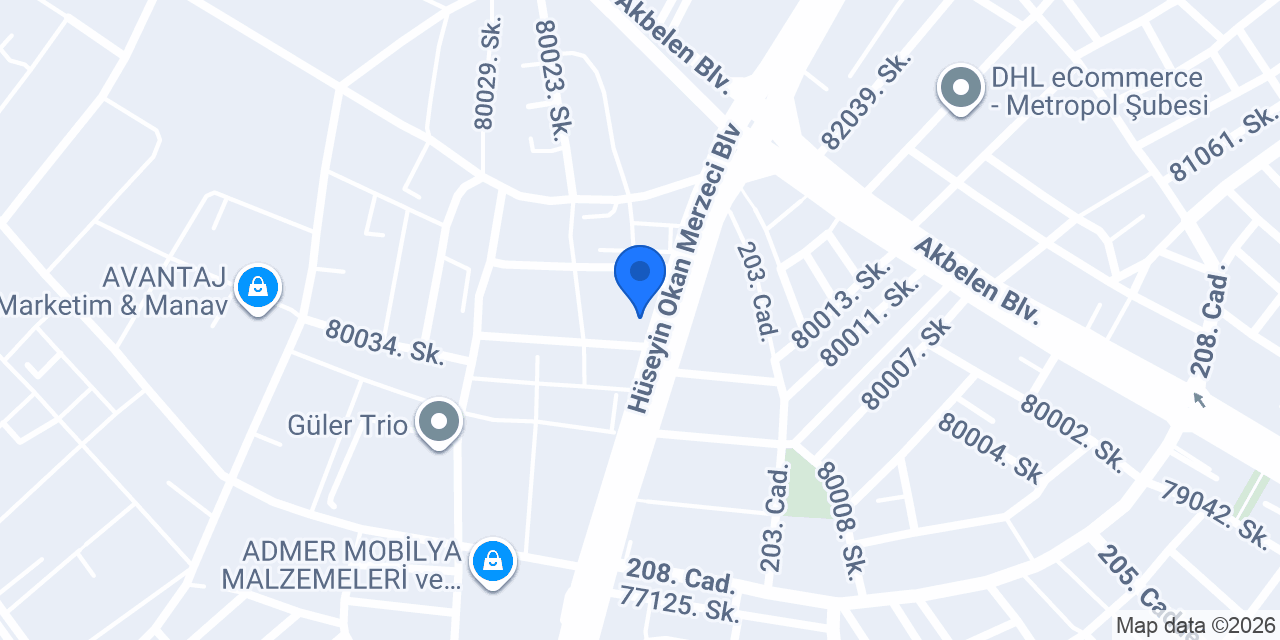 Eraydın Elektrik konumu