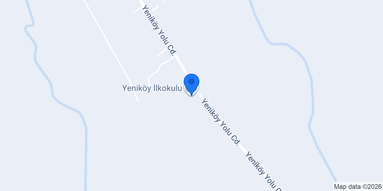 Yeniköy İlkokulu konumu