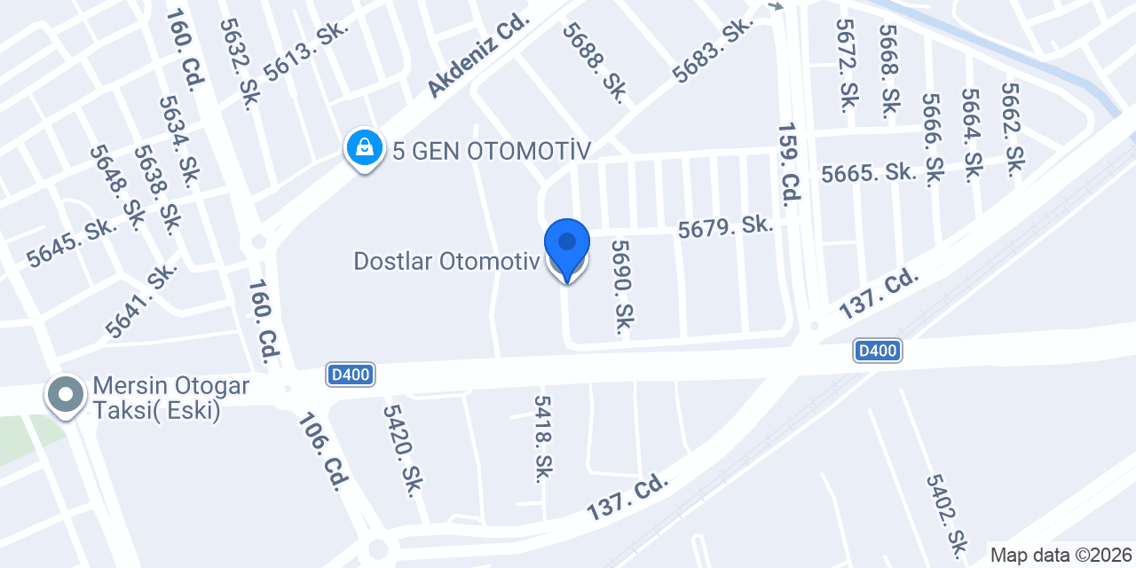Dostlar Otomotiv konumu