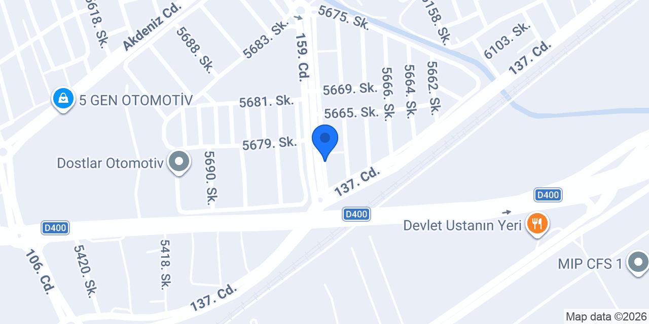 Star İş Elbiseleri konumu