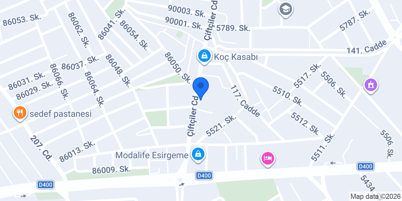 Mithatpaşa Ortaokulu konumu