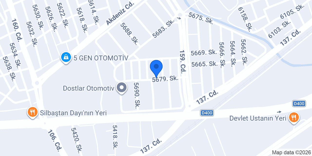Kenz Otomotiv konumu