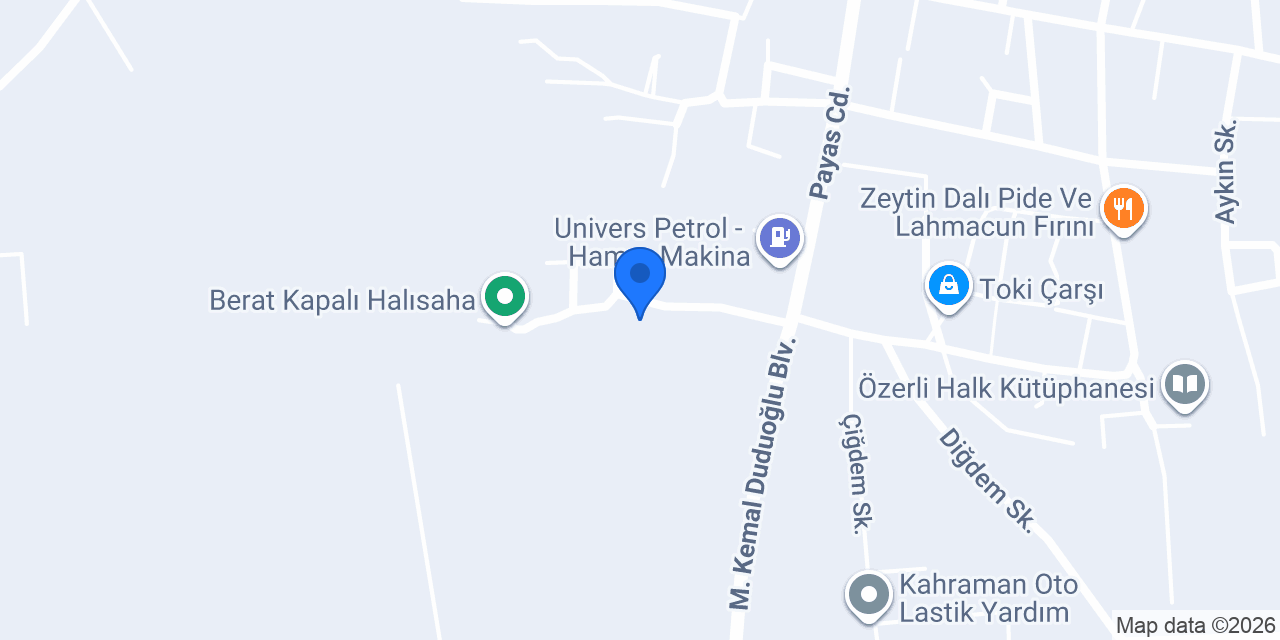 Yesrib Endüstriyel Makinalar konumu