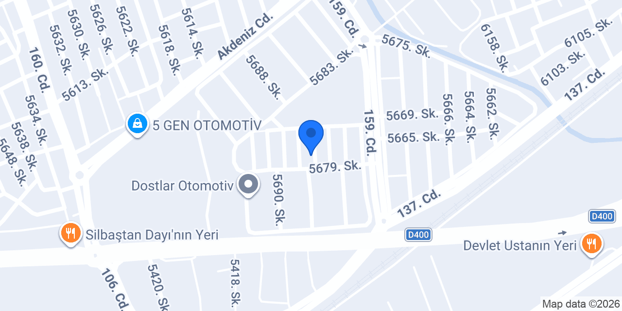 KAYNAKÇI MURAT USTA MERSİN konumu