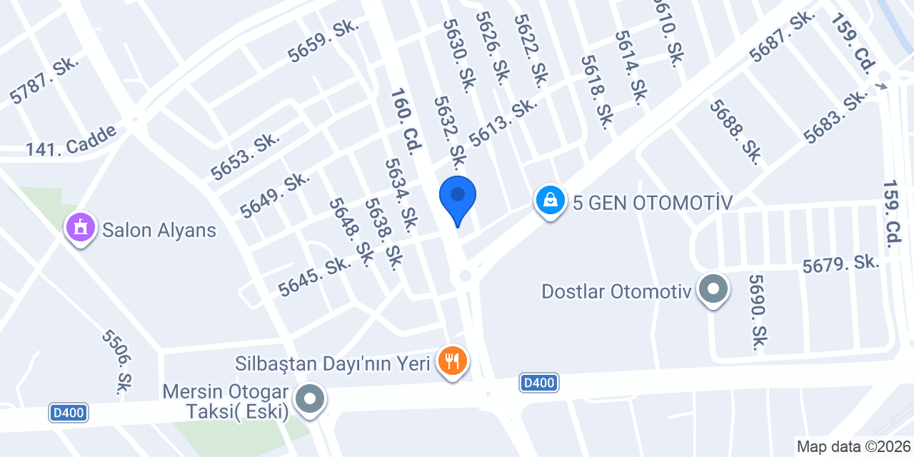Oses Çiğ Köfte konumu