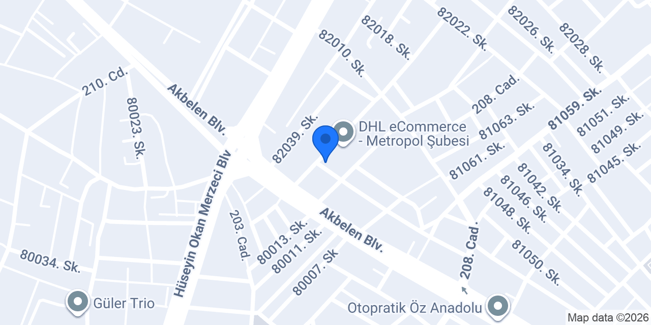 Çevikoğlu Ambalaj konumu