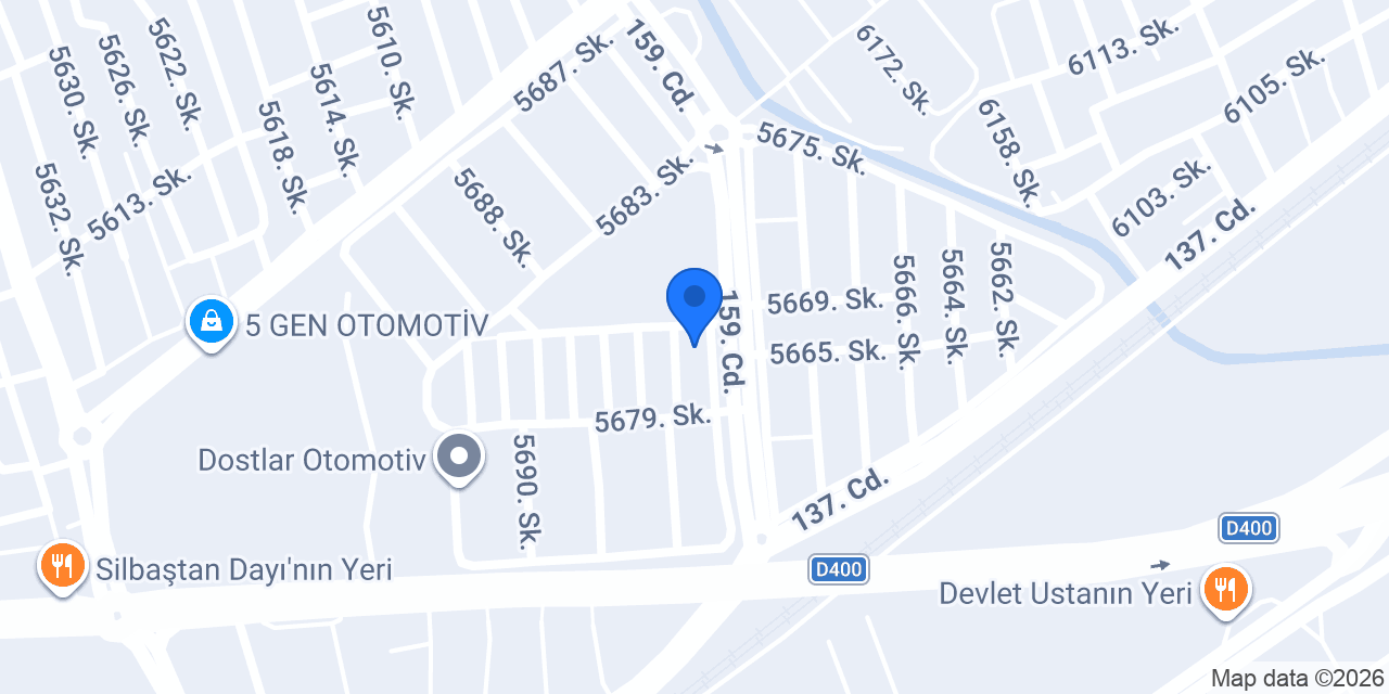 MERSİN DK OTOMOTİV konumu