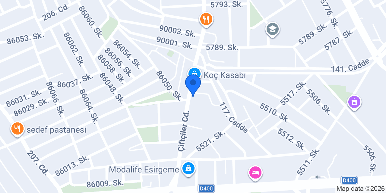 DOĞA ERKEK KUAFÖRÜ konumu