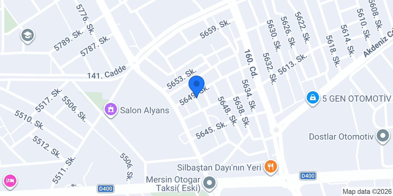 Boraklar Mobilya konumu