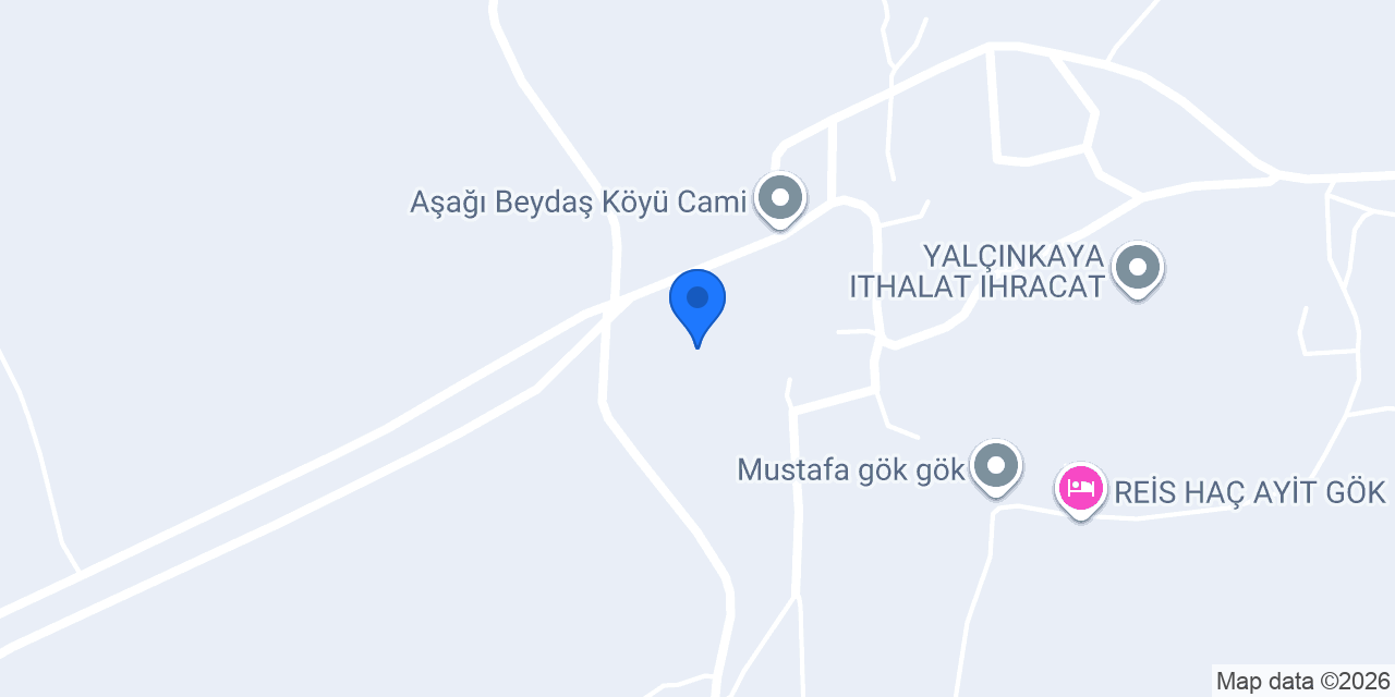 Aşağıbeğdeş Köyü Muhtarlığı konumu