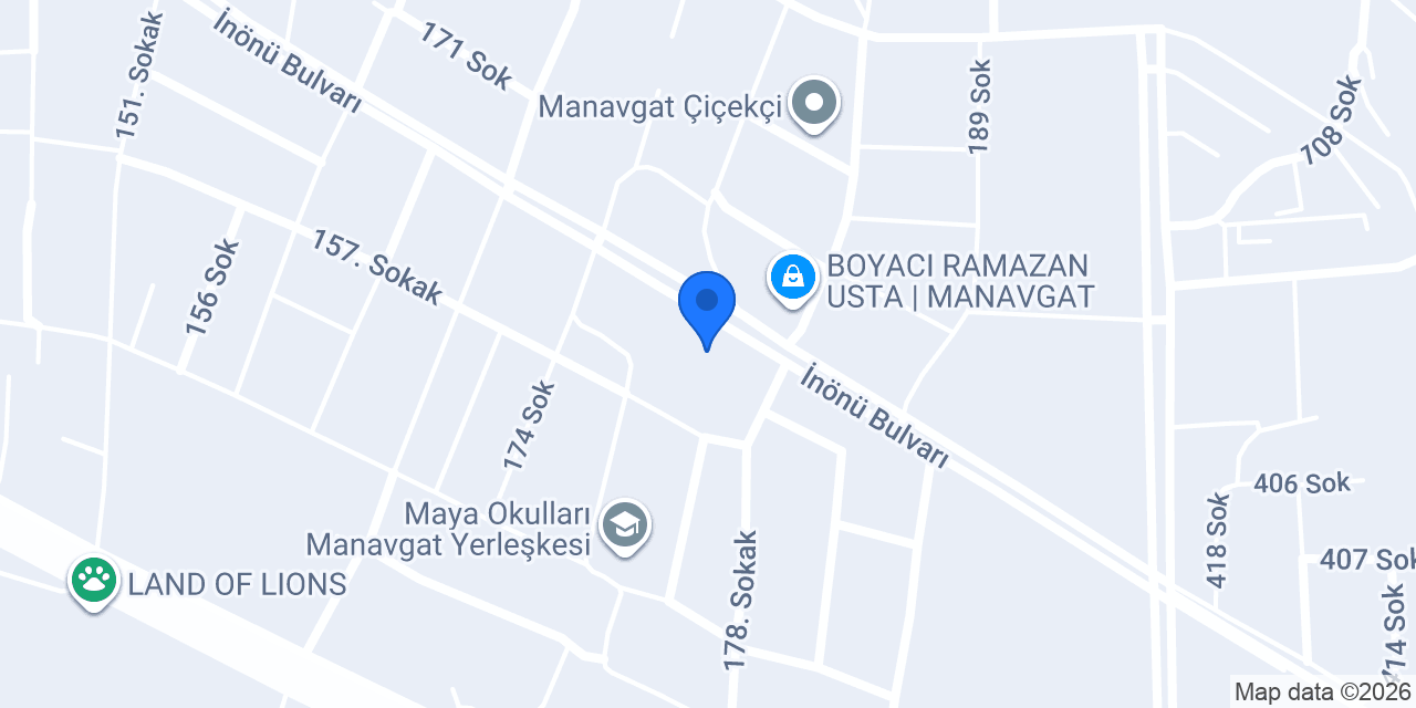 Ilıca begonvil dünyası konumu