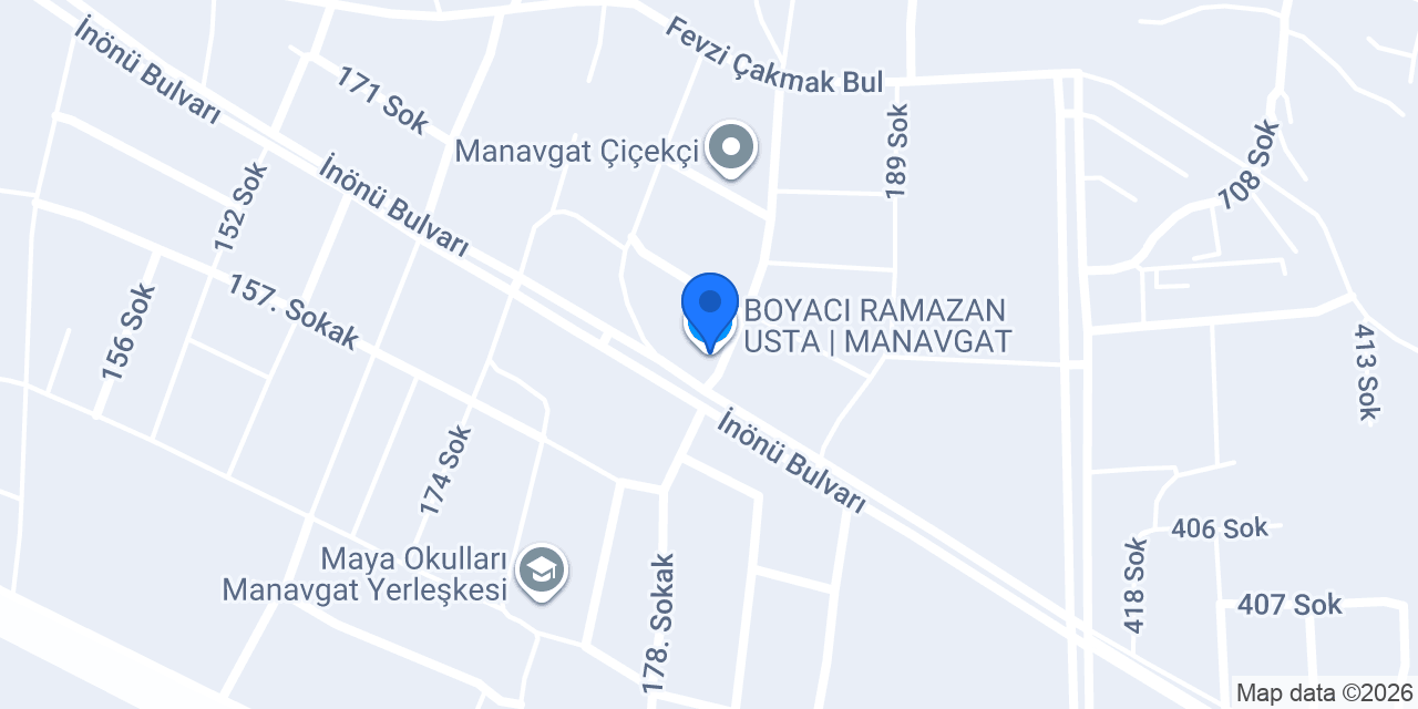 BOYACI RAMAZAN USTA | MANAVGAT konumu