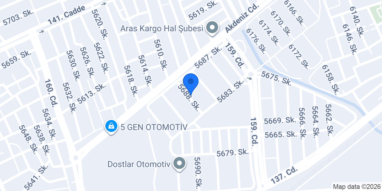 Hazar Elektrik konumu