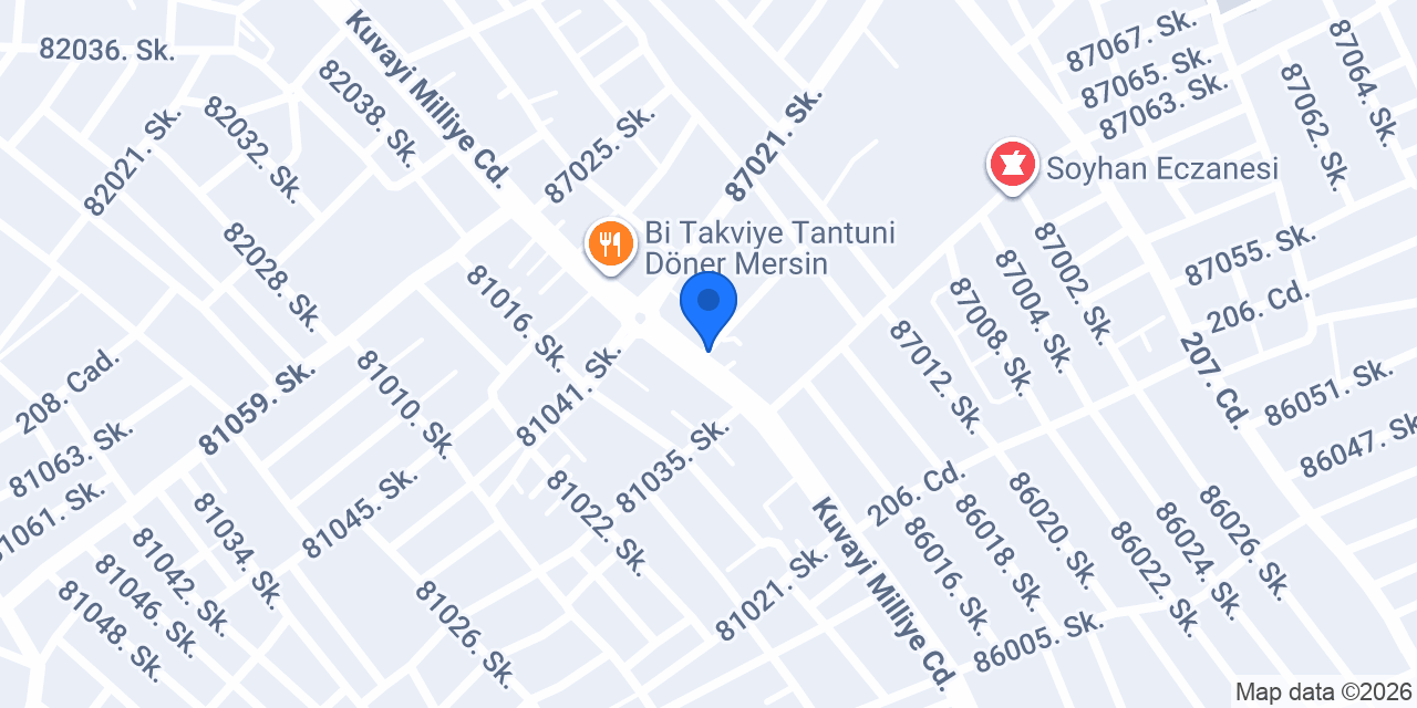 ÇİÇEK TEKNESİ konumu