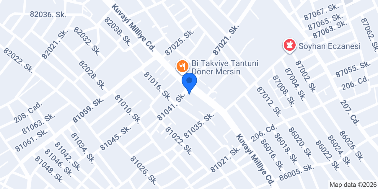 Efe Toros Gıda konumu