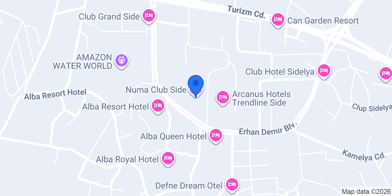 Numa Club Side konumu