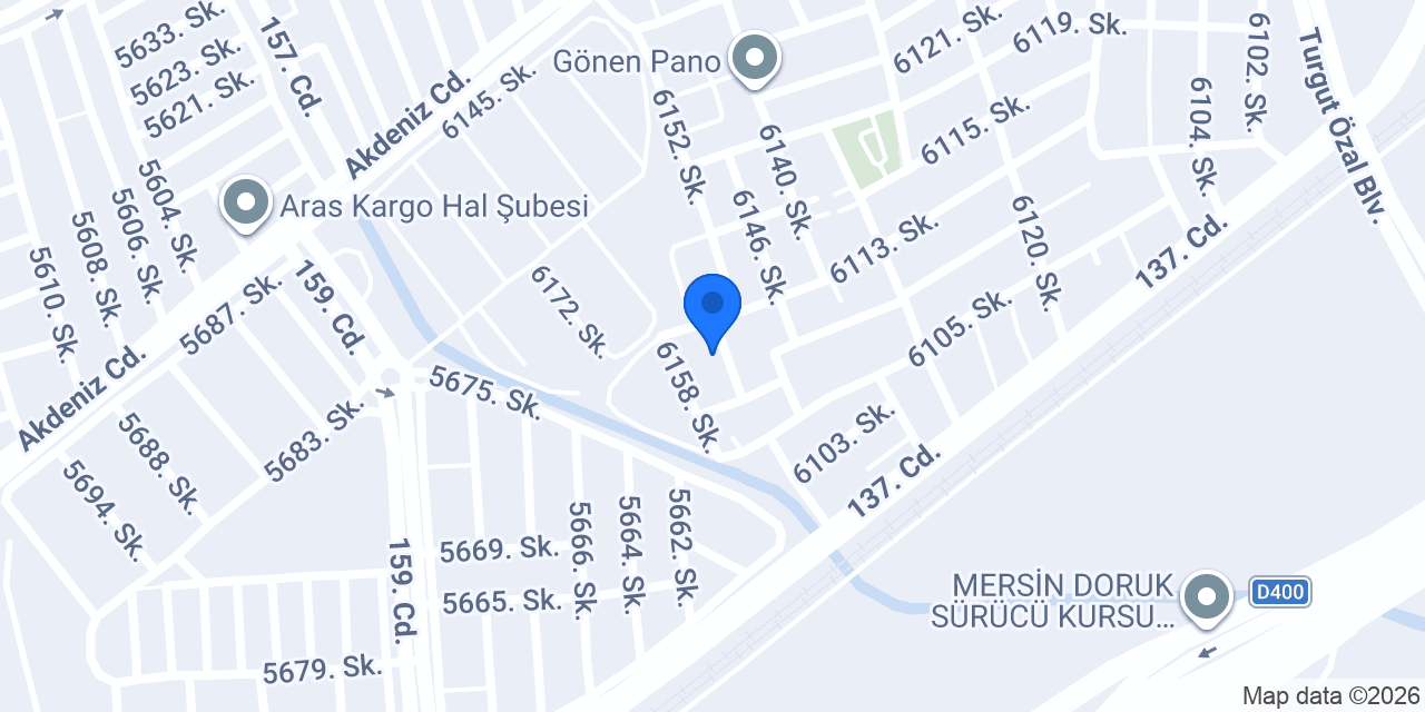 Erciyes Döküm Mermer konumu