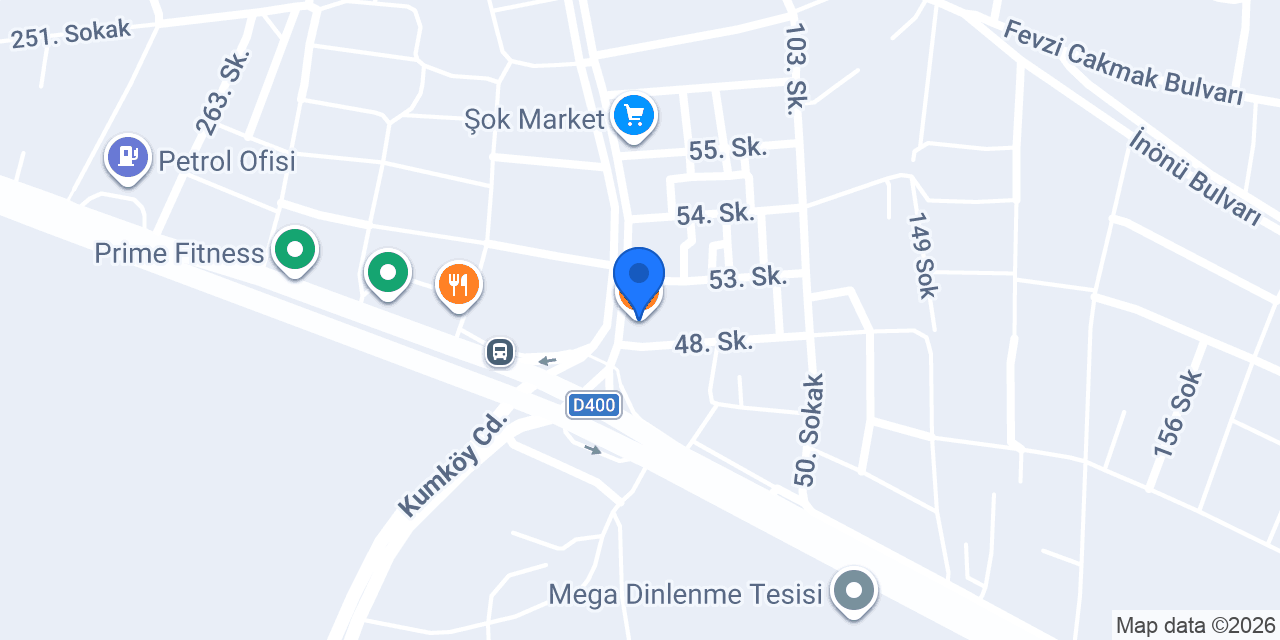 Ilıca Restaurant konumu