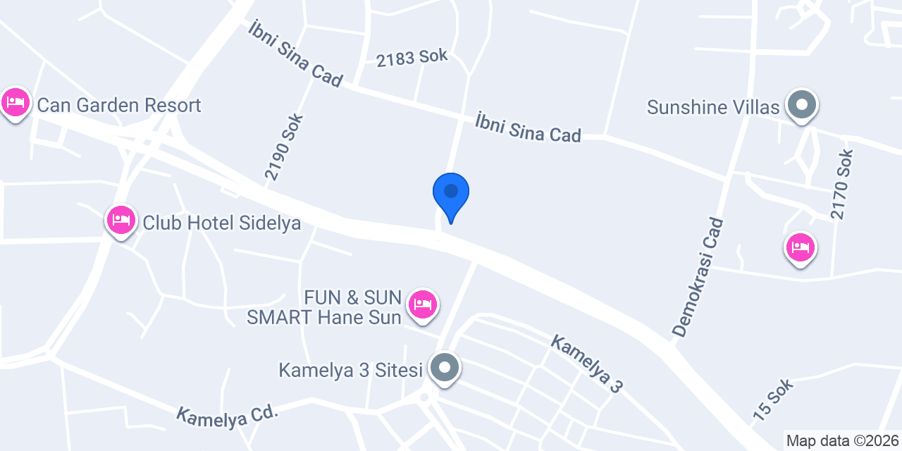MCT RENT A CAR - SİDE konumu