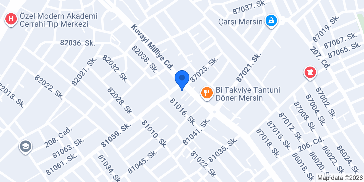 Gurme Dost Fırın Toroslar konumu