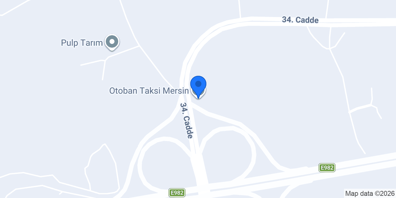 Otoban Taksi Mersin konumu