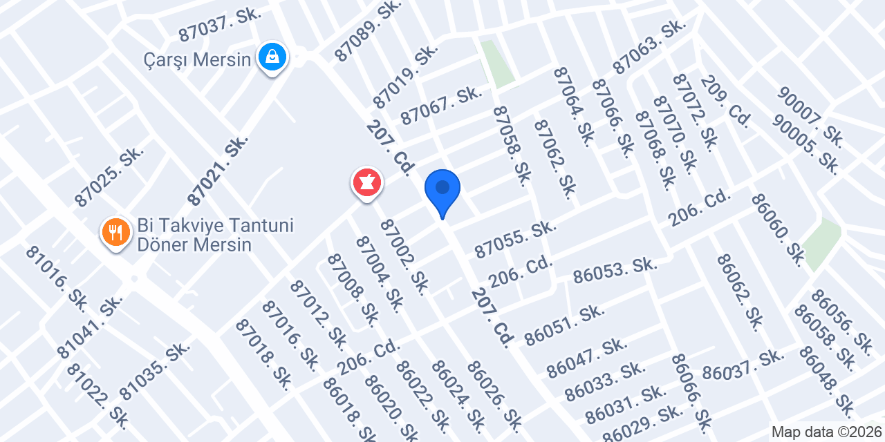 Mersin Toroslar Taksi konumu