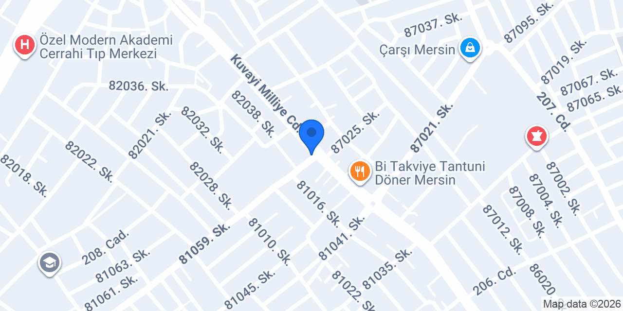 Yörük Kafe konumu