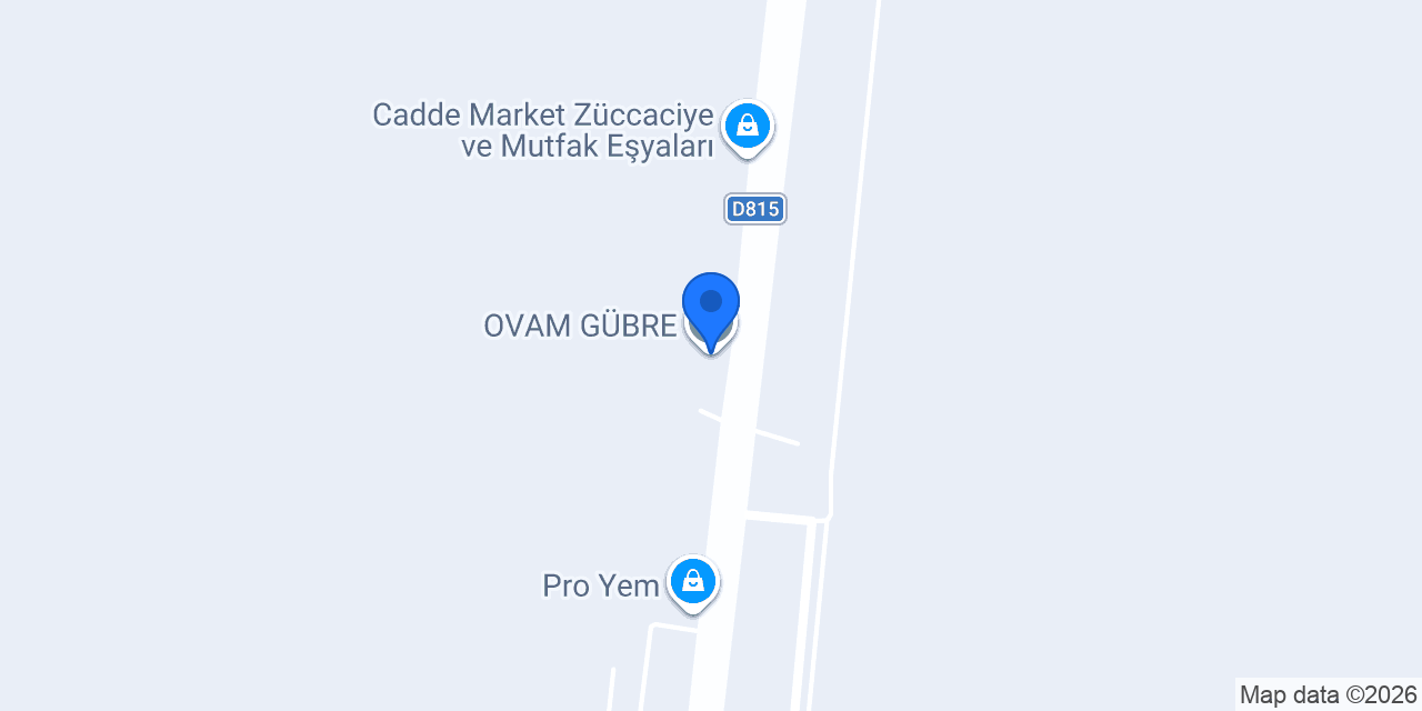 OVAM GÜBRE konumu