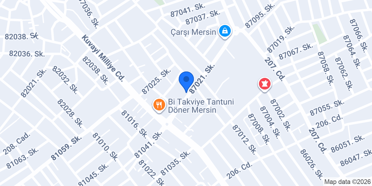 Merkez Sağlık Kabini – Toroslar konumu