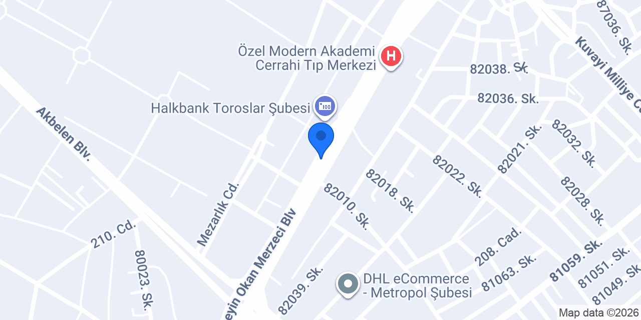 Mersin Göçükçü Bahadır Usta konumu